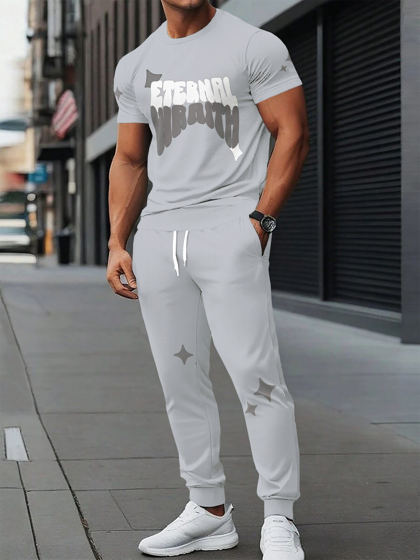 Street Fashion For 2026 - 2026 Summer New Men's Short-Sleeved Long