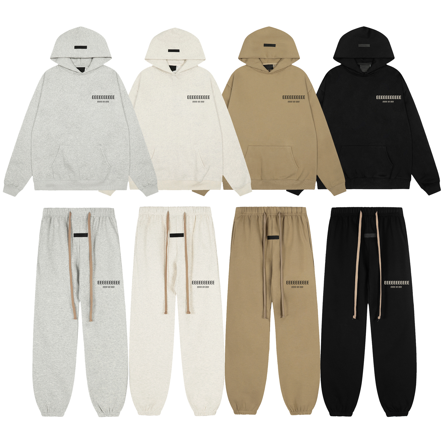 Street Fashion Men - Fashion Double-Line Matching Set Men's Drawstring