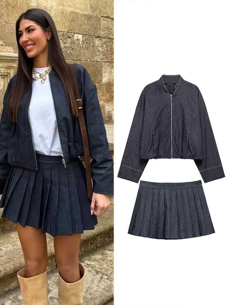 Street Fashion Jacket - HH 2025 Women's Fashion Denim Jacket