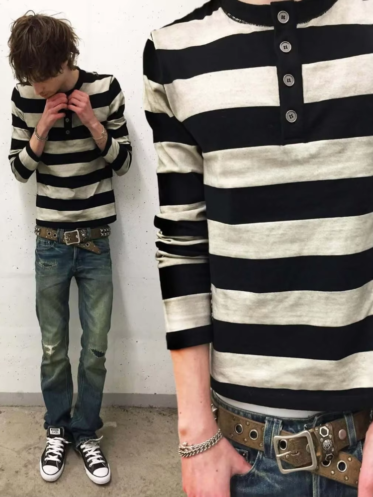 Street Fashion Men - Y2k retro fashion street punk style