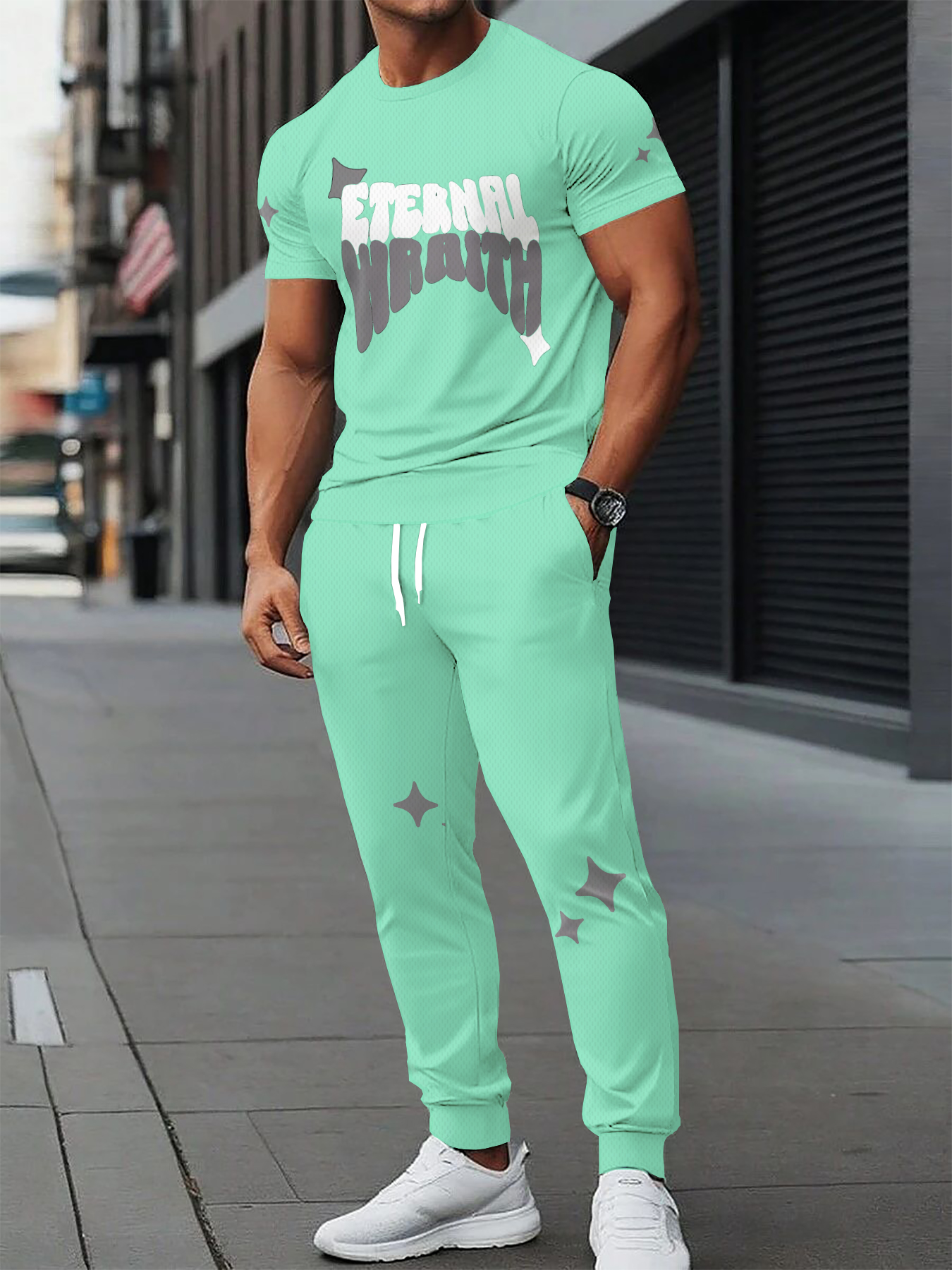 2026 Summer New Men's Short-Sl - Street Fashion For 2026 のレビューと価格