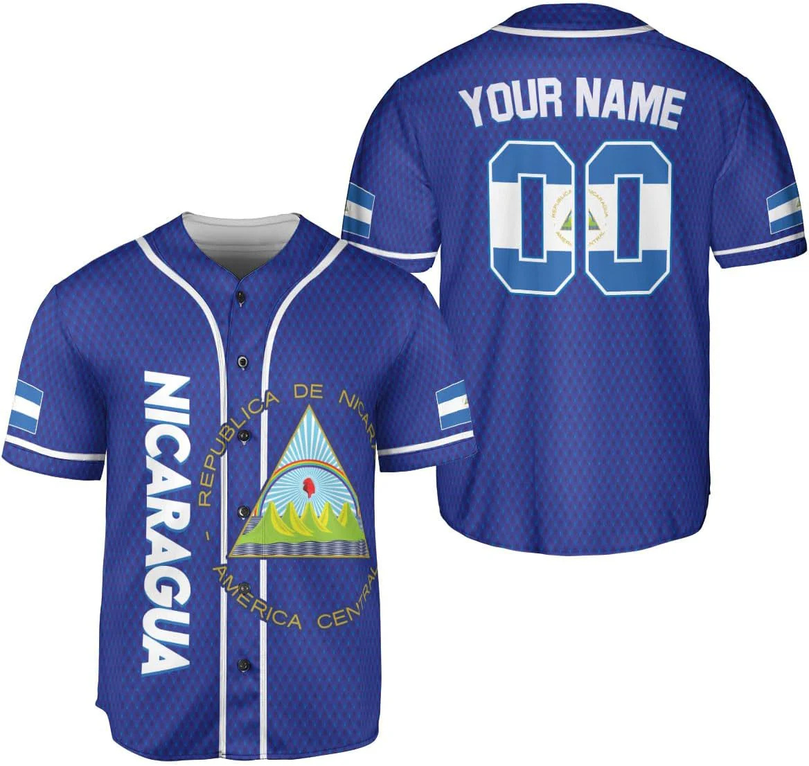 Personalized Name Nicaragua De - Street Fashion Jersey のレビューと価格