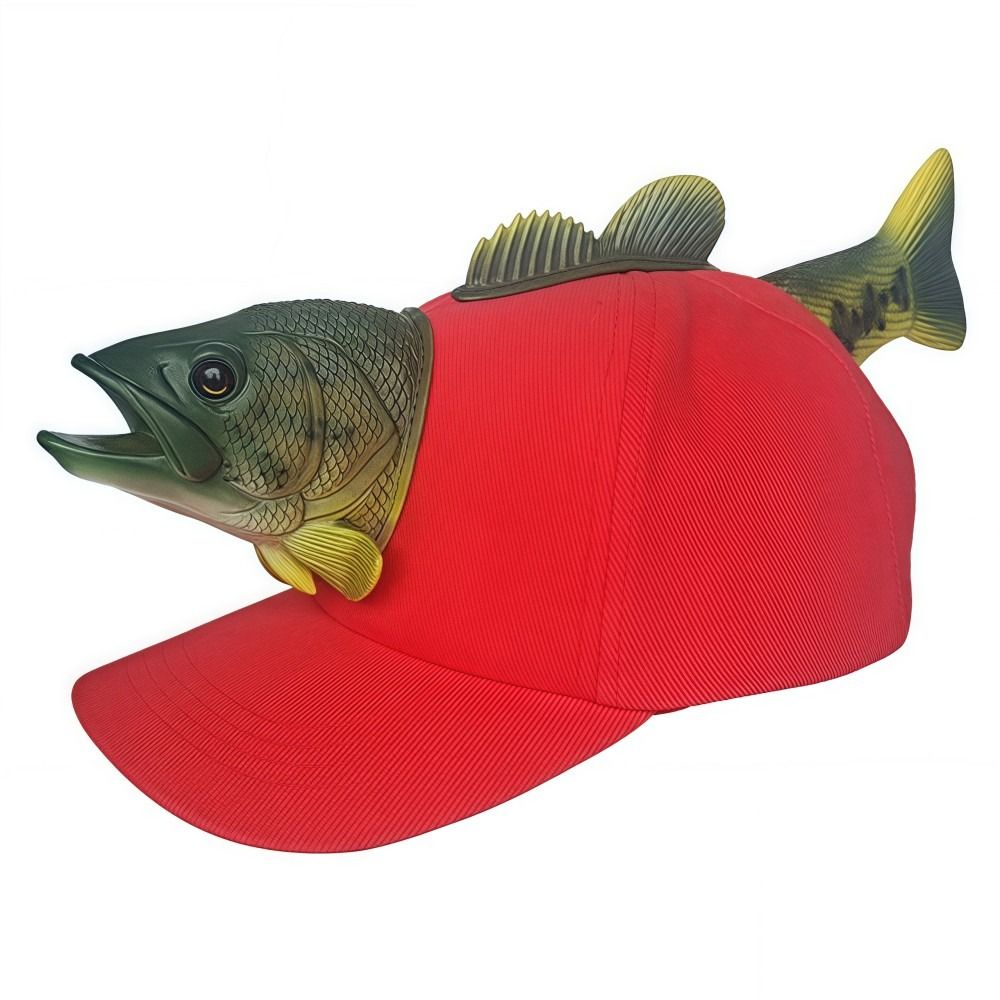 Funny 3D Fish Animal Trucker H - Baseball Cap Fitted のレビューと価格