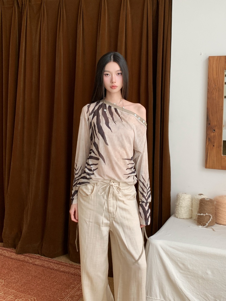 CHEERART Zebra Off Shoulder De - Street Fashion Fall 2025 のレビューと価格