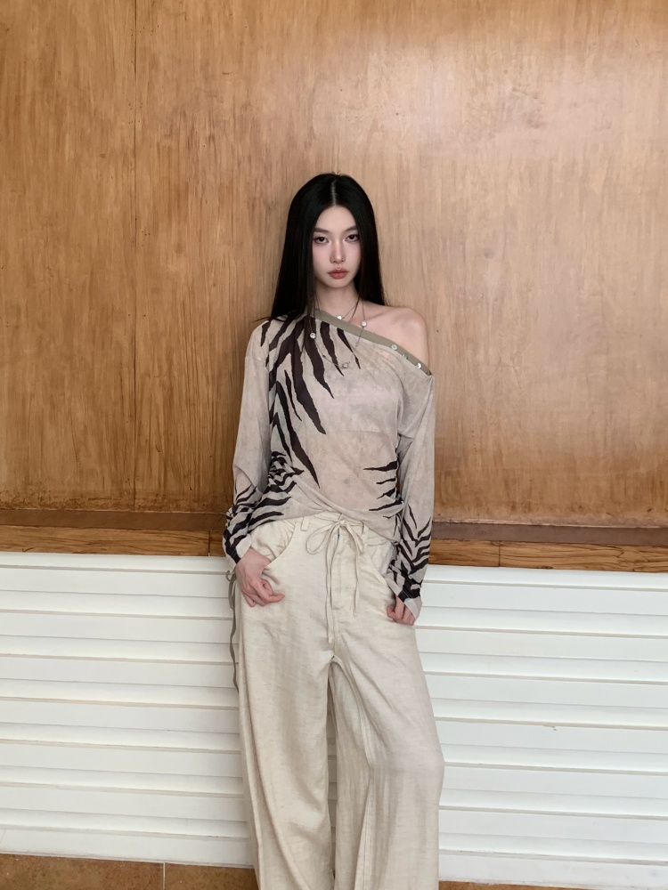 CHEERART Zebra Off Shoulder De - Street Fashion Fall 2025 のレビューと価格