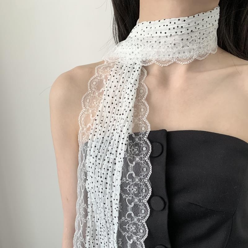 French Retro Long Stripe Polka - French Street Fashion のレビューと価格