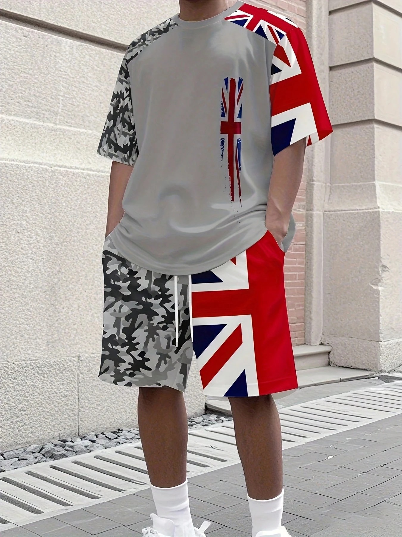 2026 Summer New Men's Short-Sl - Street Fashion Men のレビューと価格