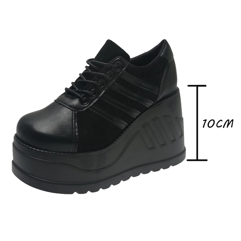 Big Size 35-43 Black Design Fe - Street Fashion Goth のレビューと価格