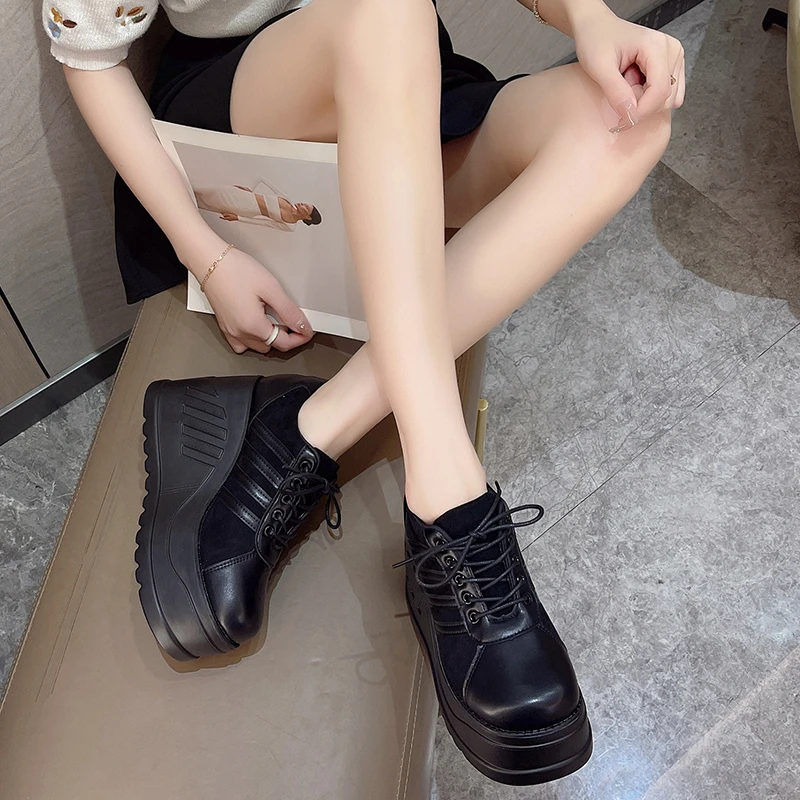 Big Size 35-43 Black Design Fe - Street Fashion Goth のレビューと価格