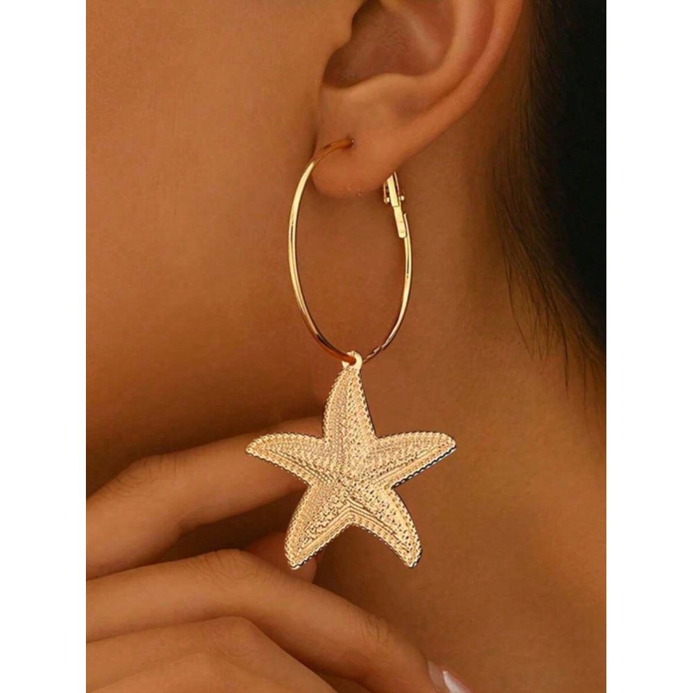 Ocean Style Star Earrings, Fas - Street Fashion Vibes のレビューと価格