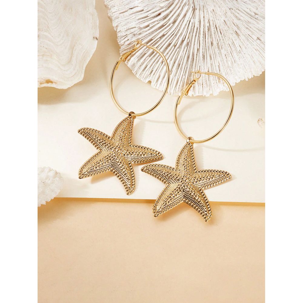 Ocean Style Star Earrings, Fas - Street Fashion Vibes のレビューと価格
