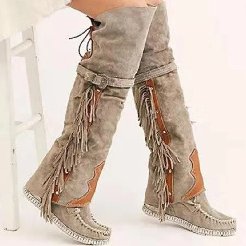Fashion Bohemia Knee-length Wo - Street Fashion Girls のレビューと価格