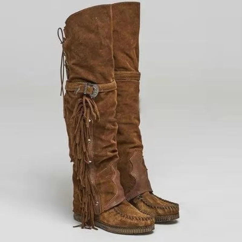 Fashion Bohemia Knee-length Wo - Street Fashion Girls のレビューと価格