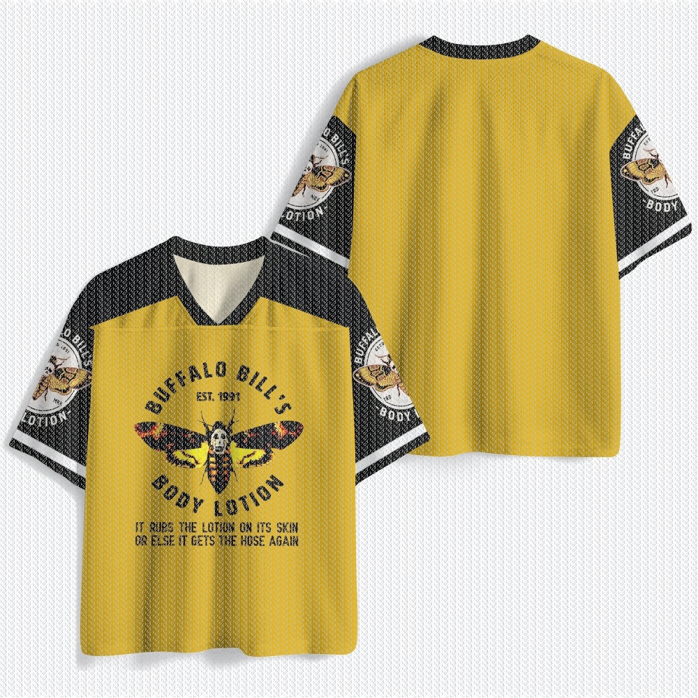 V Neck Yellow Black Mesh Jerse - Street Fashion Jersey のレビューと価格