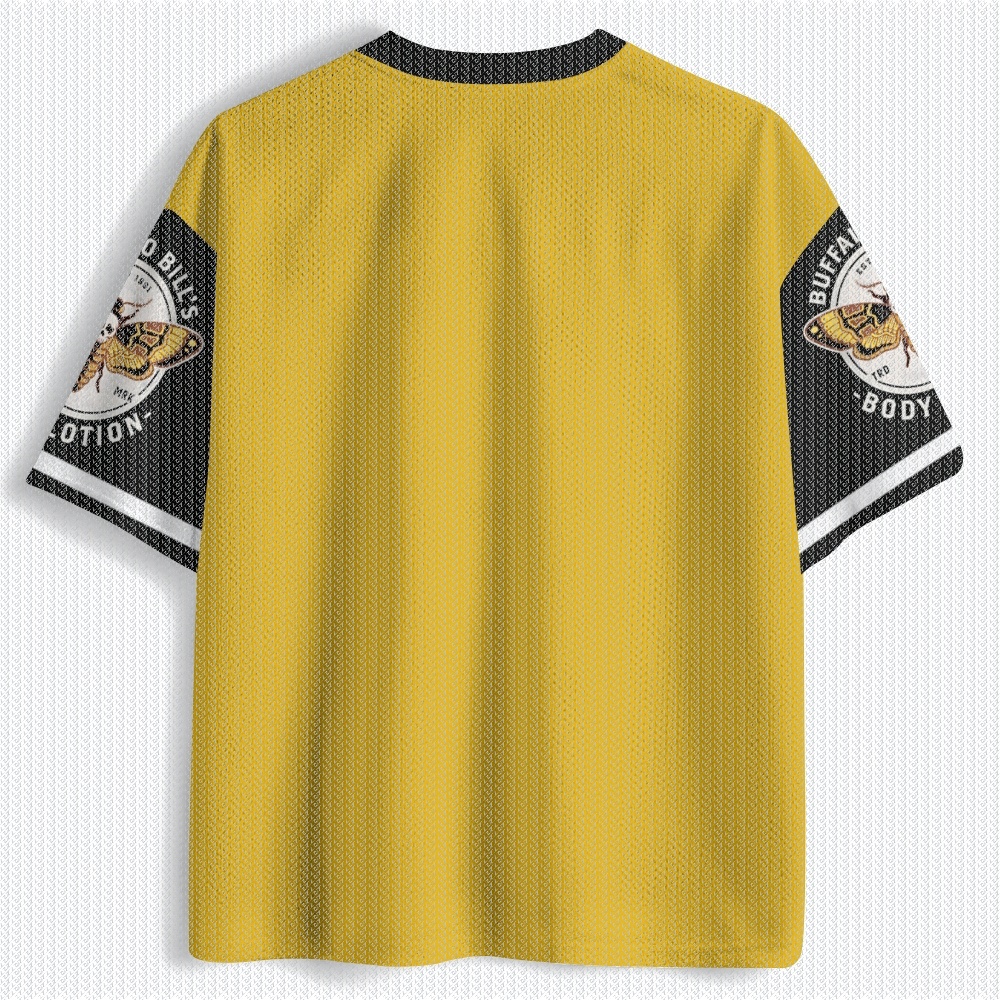 V Neck Yellow Black Mesh Jerse - Street Fashion Jersey のレビューと価格