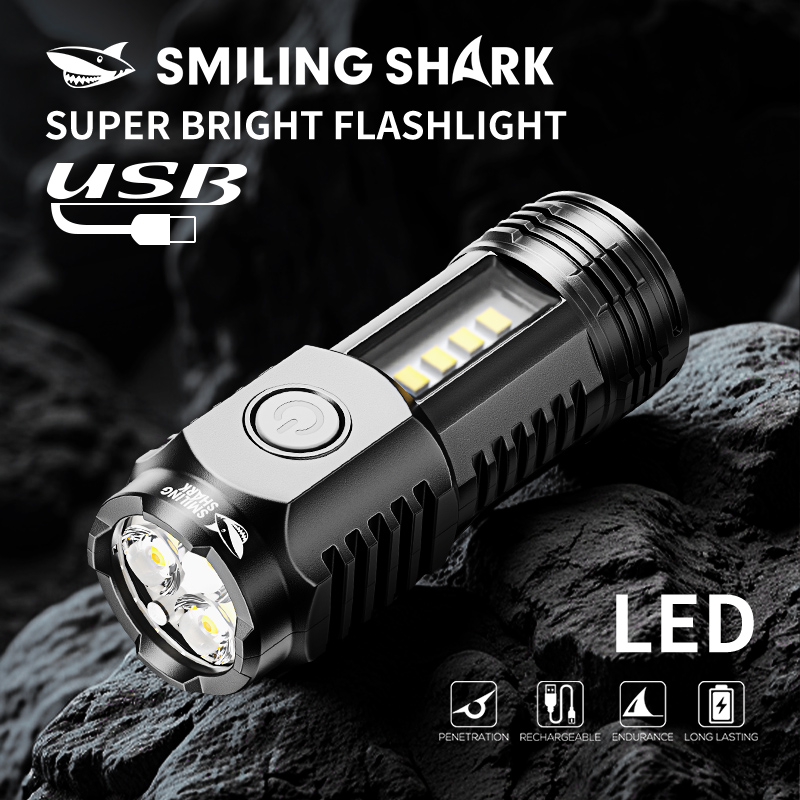 1PC SMILINGSHARK LED Flashligh - Street Fashion Blog のレビューと価格