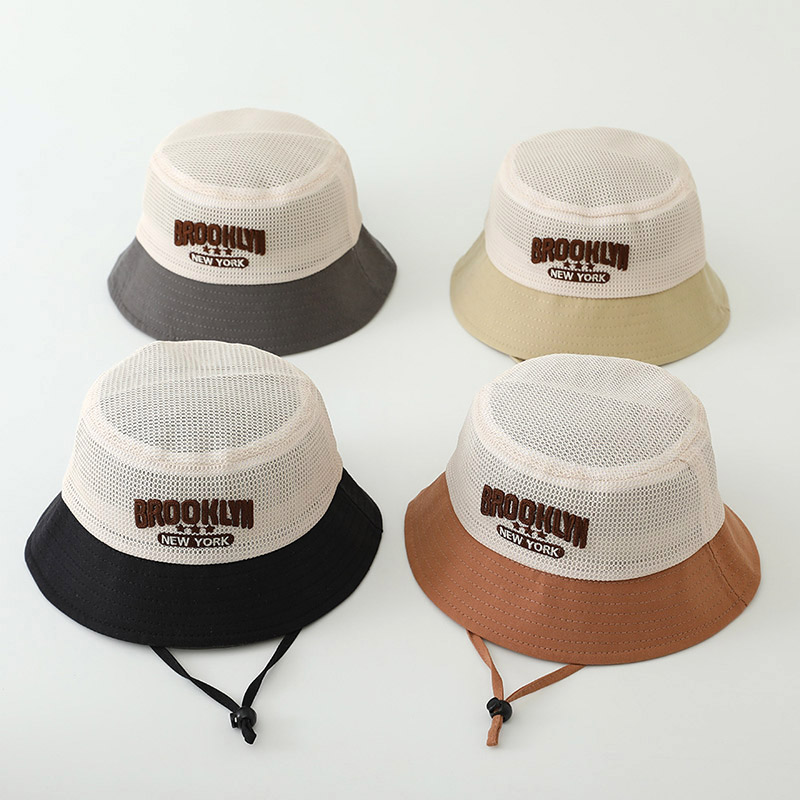 Letter Embroidered Baby Sun Ha - Bucket Hat Embroidered のレビューと価格