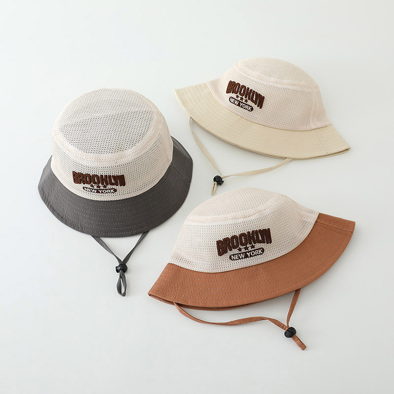 Letter Embroidered Baby Sun Ha - Bucket Hat Embroidered のレビューと価格