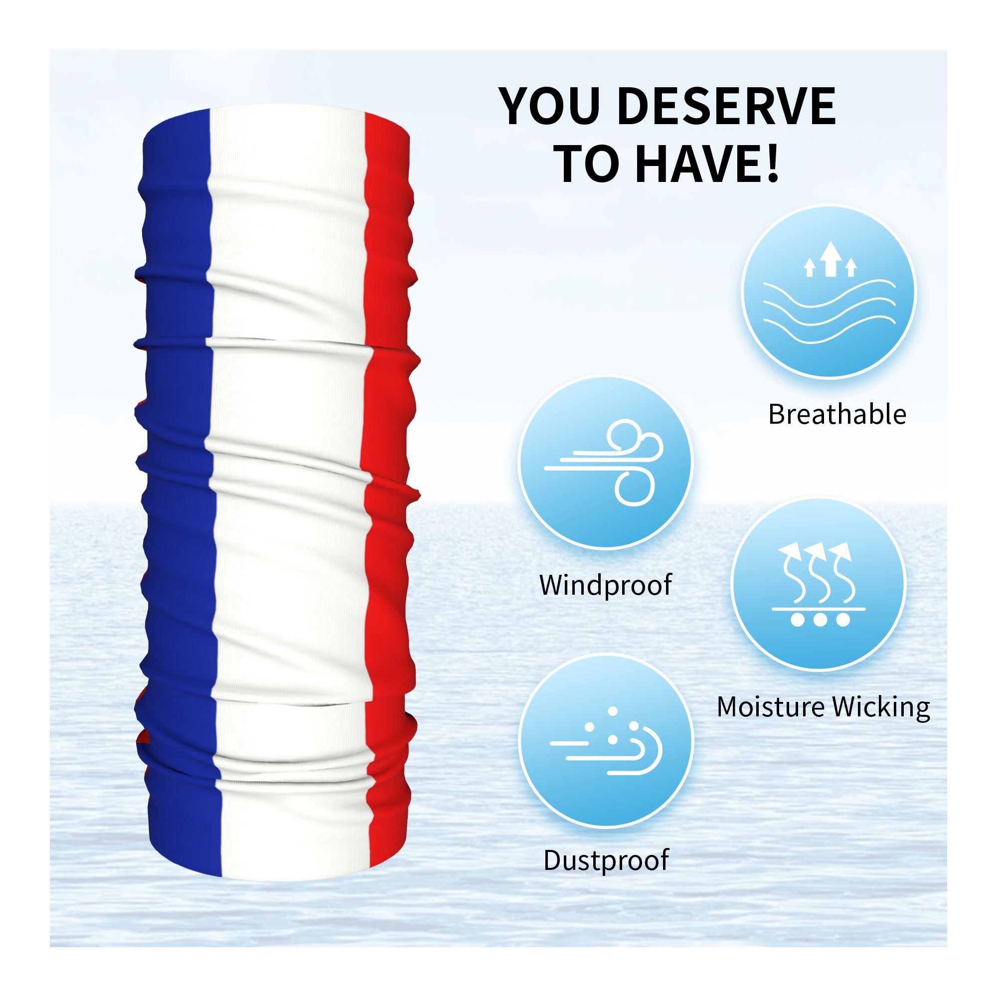 Custom French Flag France Band - French Street Fashion のレビューと価格