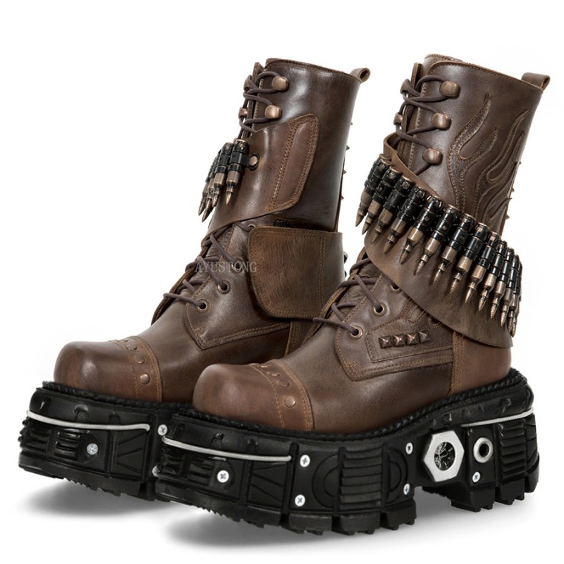 Fashion New Thick Sole Rivet B - Street Fashion Goth のレビューと価格