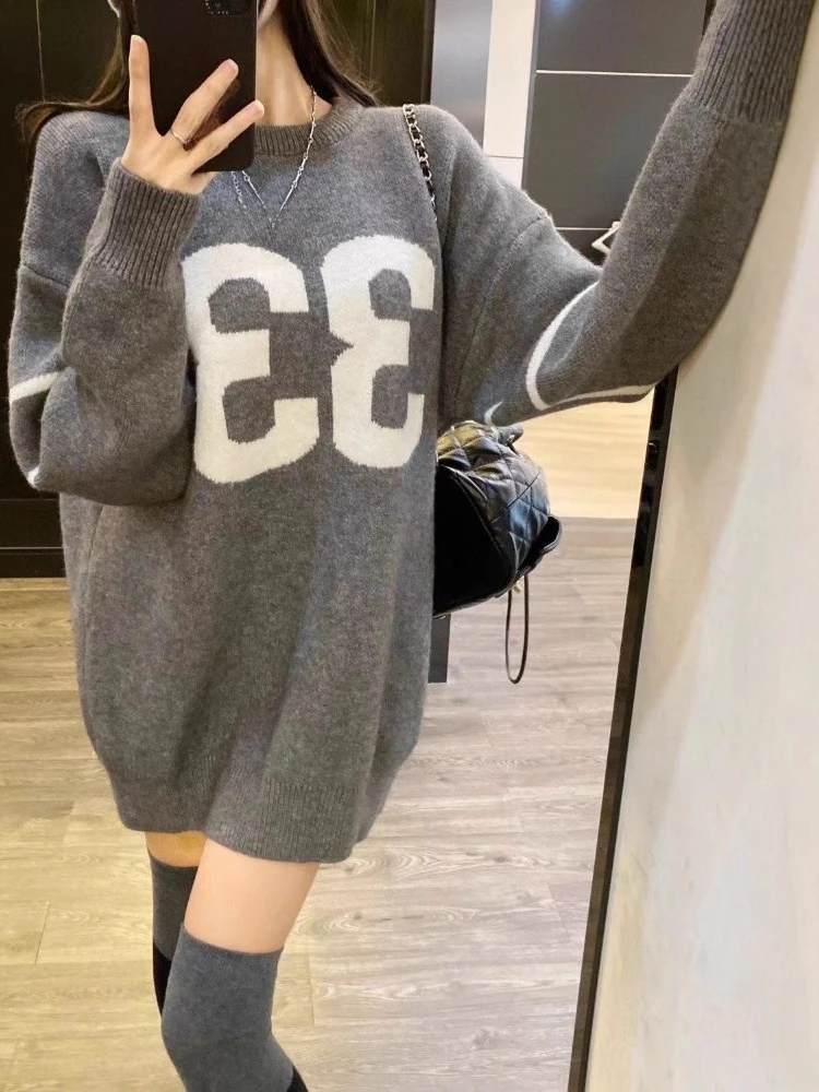 Y2K Vintage Knitted Sweater Wo - Fashion Streetwear のレビューと価格