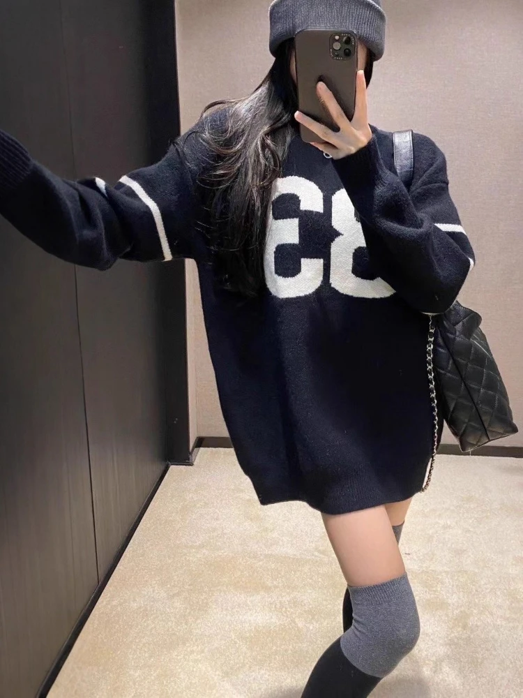 Y2K Vintage Knitted Sweater Wo - Fashion Streetwear のレビューと価格