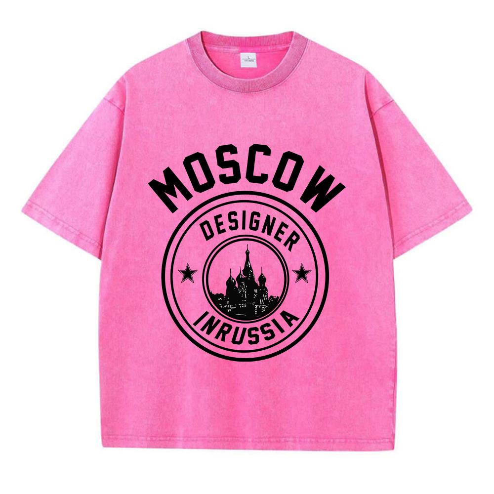 Woman Cotton Washed T-Shirts F - Street Fashion Russia のレビューと価格