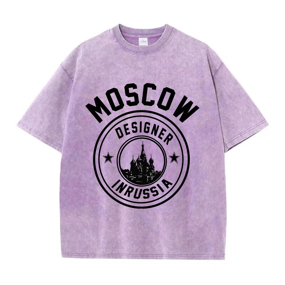 Woman Cotton Washed T-Shirts F - Street Fashion Russia のレビューと価格