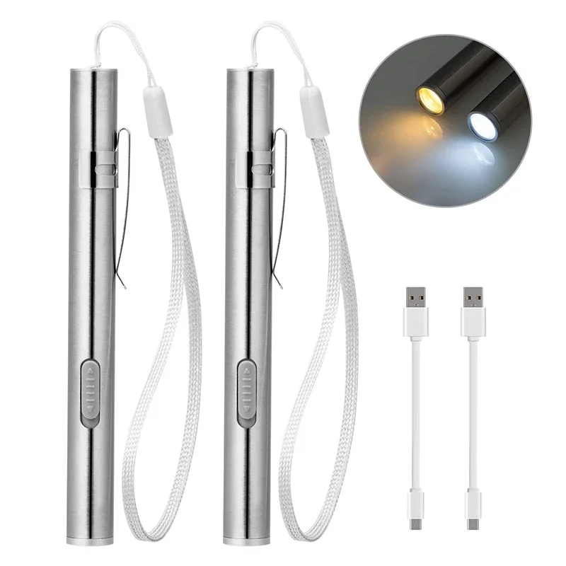 Mini Portable LED Pen Light Fl - Street Fashion Blog のレビューと価格