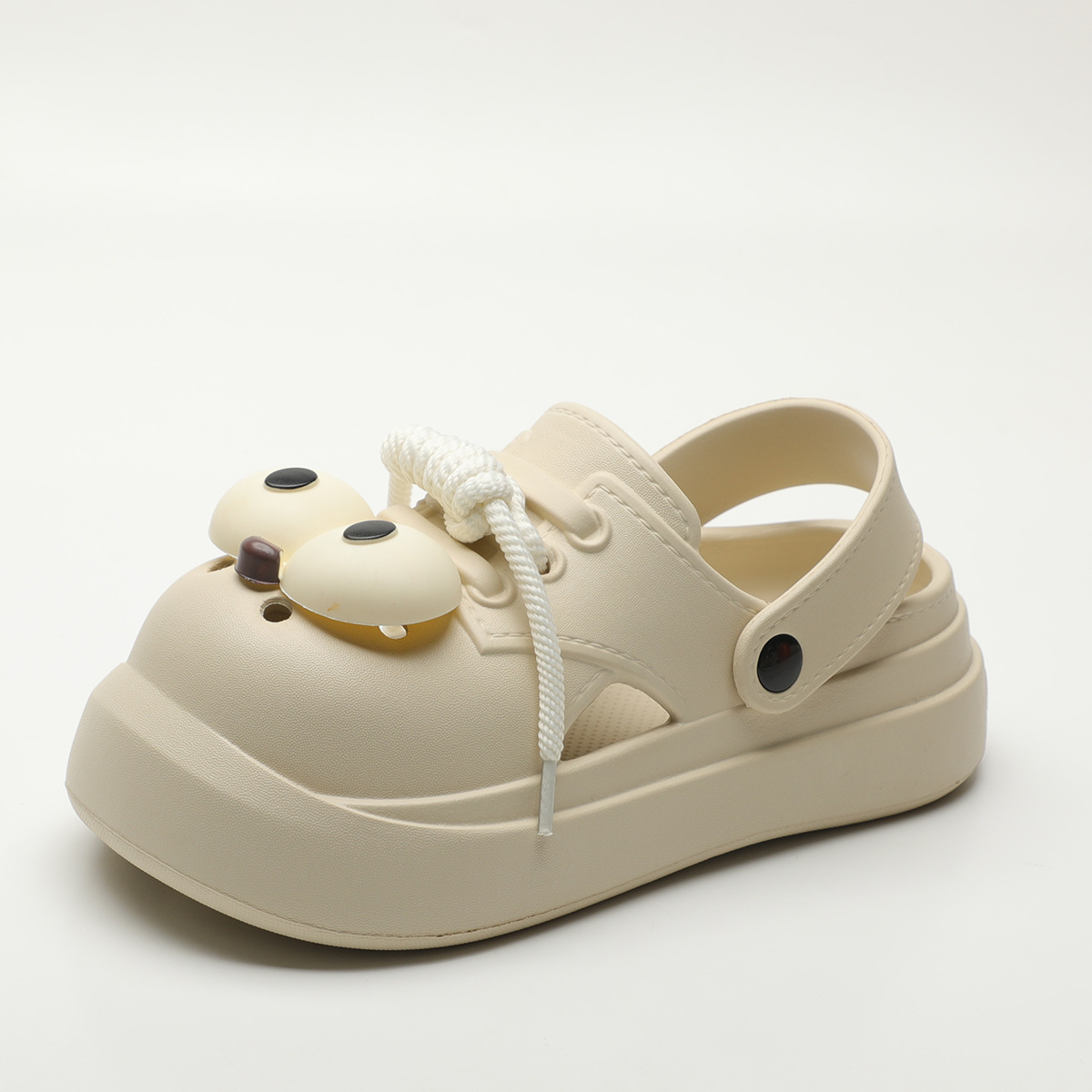 Cute DIY Big Eyes Fashion Clog - Street Fashion Girls のレビューと価格
