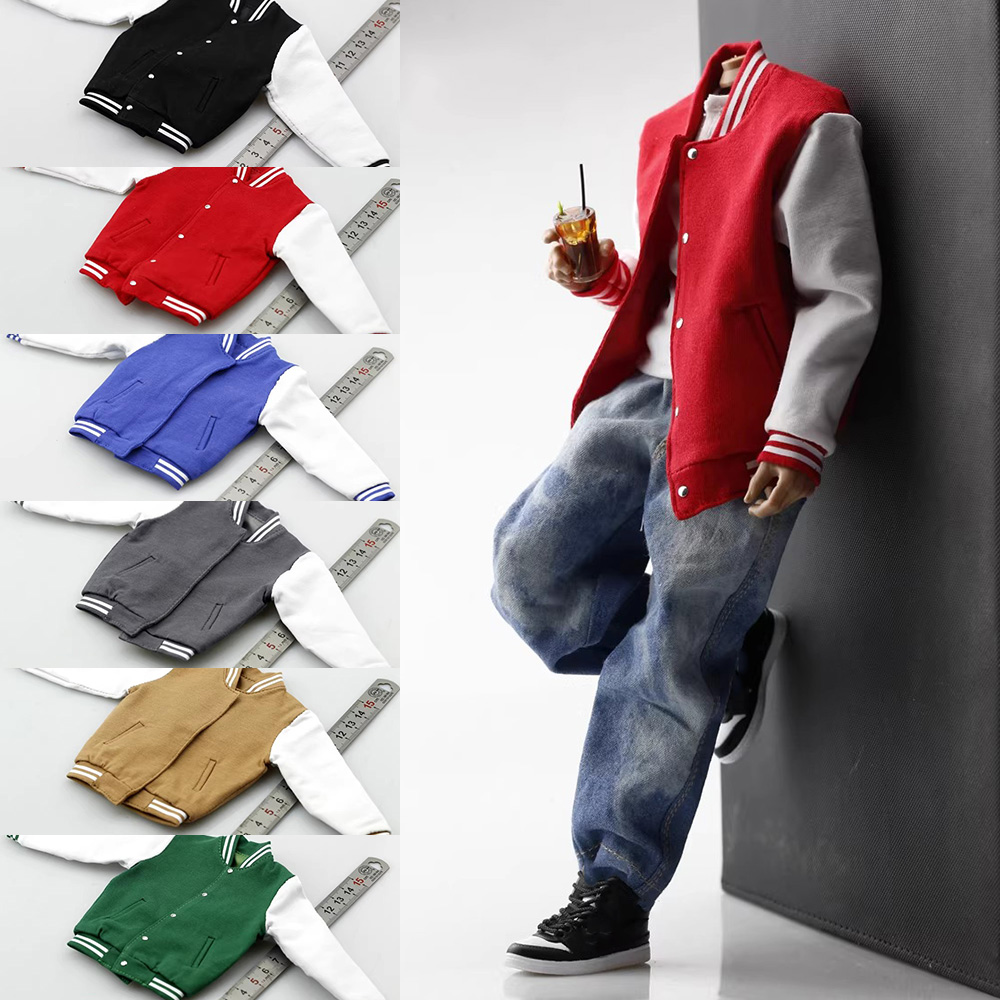 1/6 Scale Male Loose Casual Ba - Street Fashion Jacket のレビューと価格