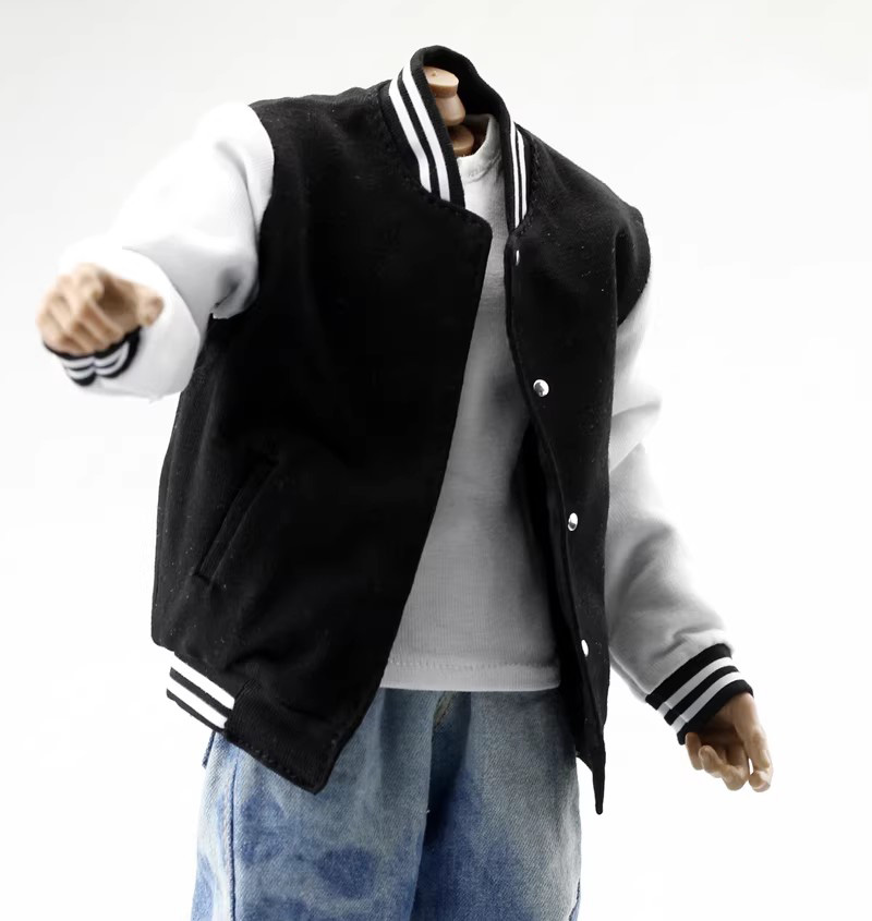 1/6 Scale Male Loose Casual Ba - Street Fashion Jacket のレビューと価格