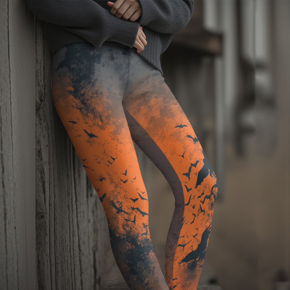 Women's Thick Winter Leggings  - Street Fashion Goth のレビューと価格