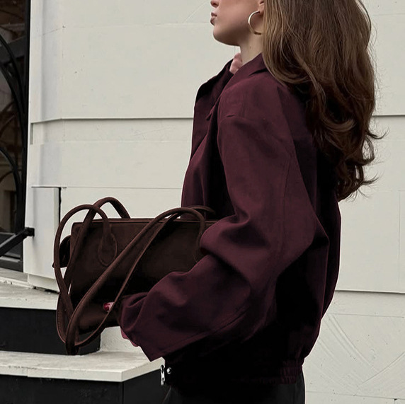 Fall Winter 2025 Wine Red Joke - Street Fashion Fall 2025 のレビューと価格