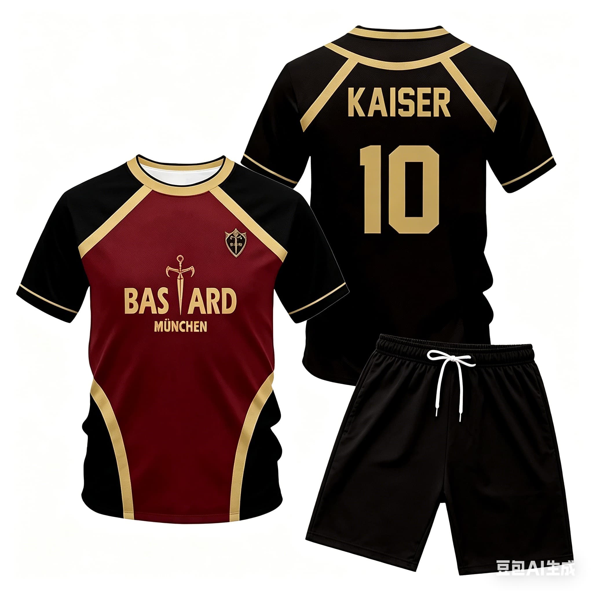 Anime Kaiser Jersey Set Japane - Fashion Streetwear のレビューと価格