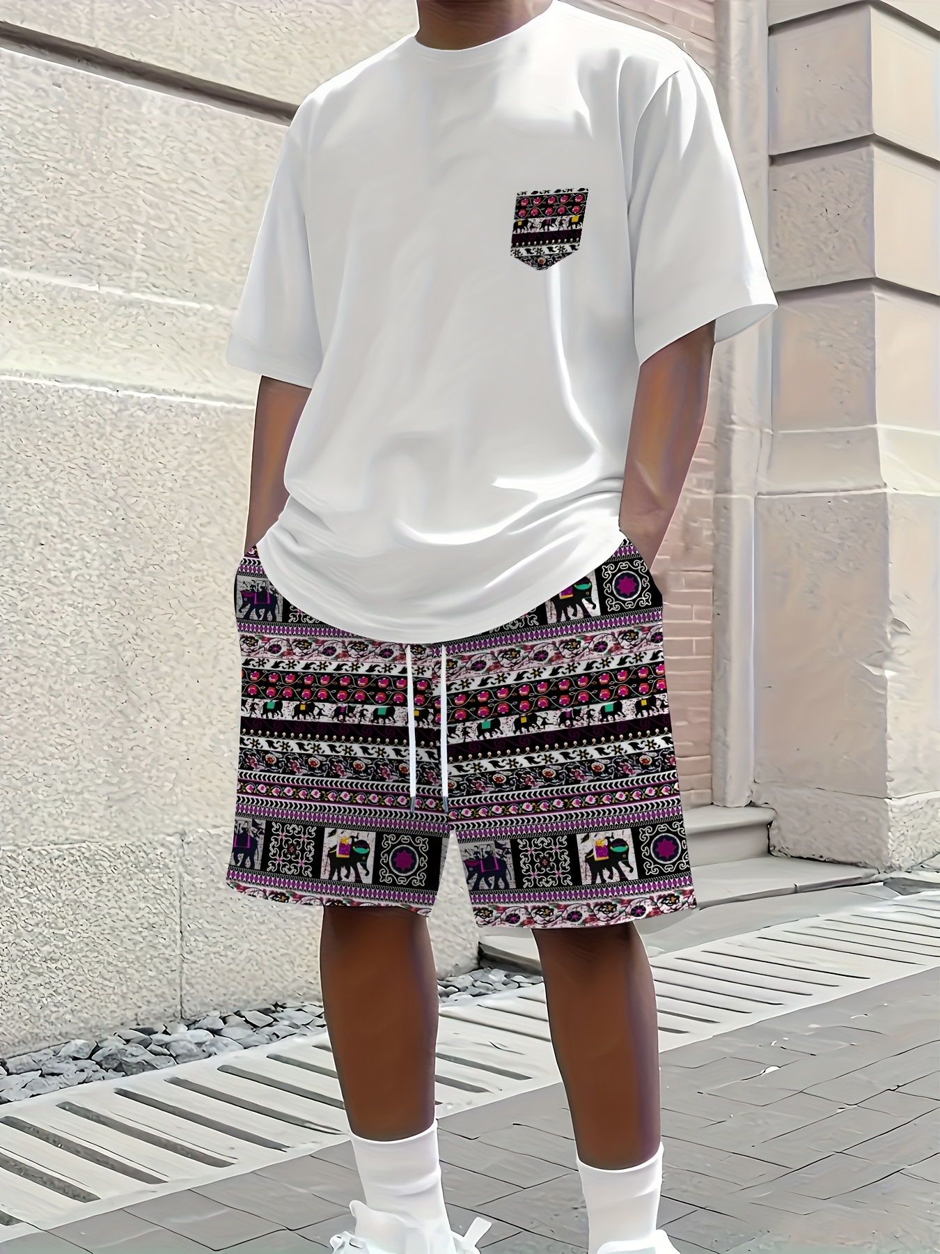 2026 Summer New Men's Short-Sl - Street Fashion For 2026 のレビューと価格