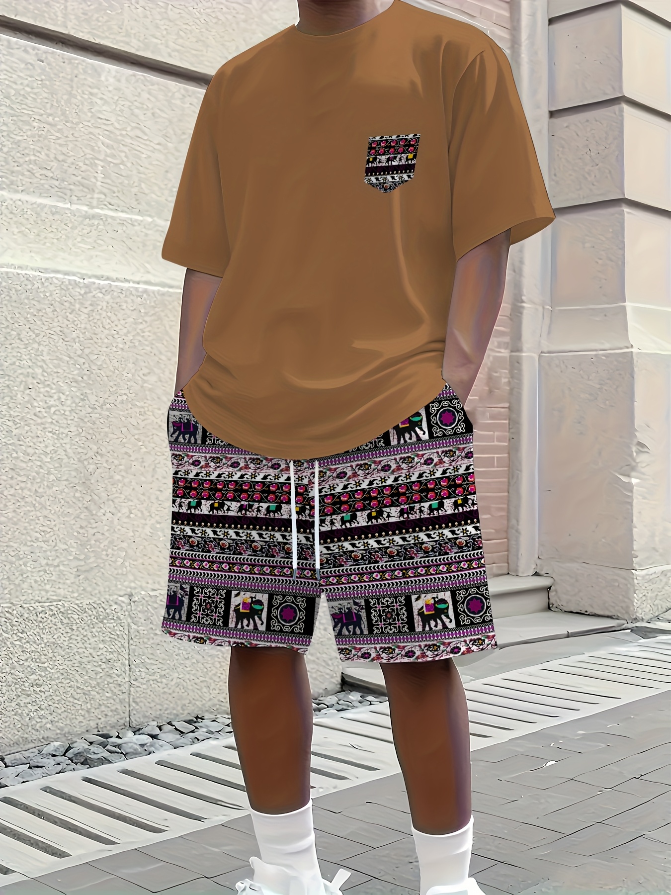 2026 Summer New Men's Short-Sl - Street Fashion For 2026 のレビューと価格