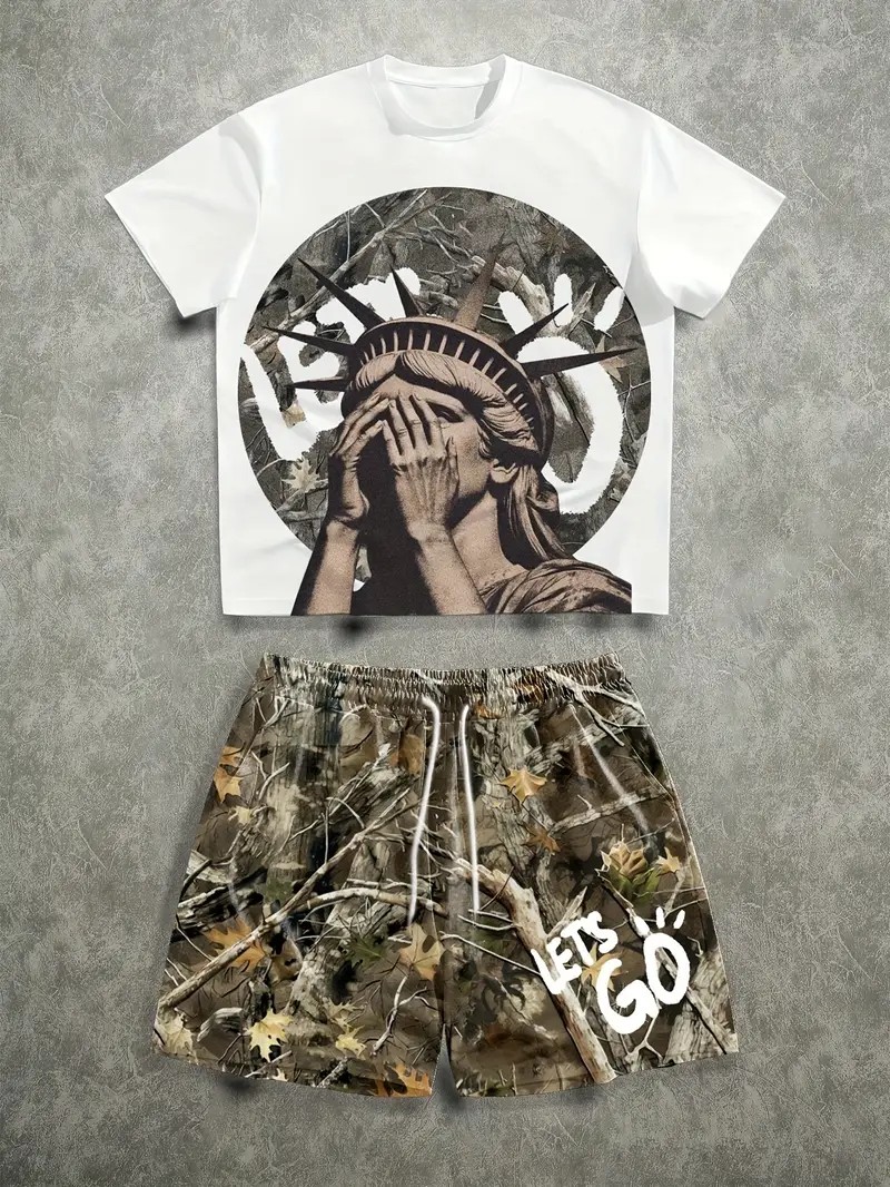 The 2026 Summer New men's Set  - Street Fashion Men のレビューと価格