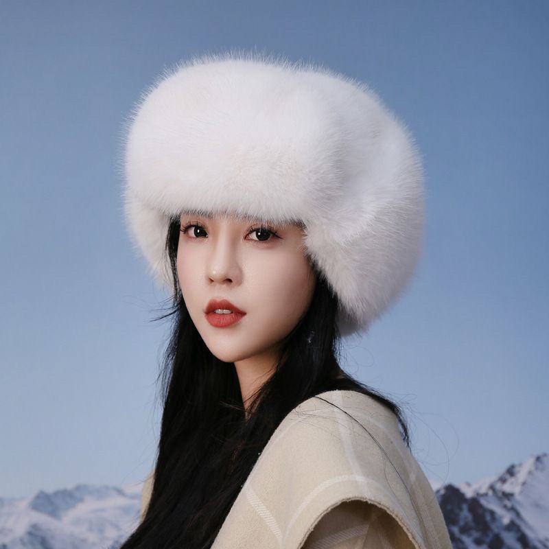 2025 New Winter Women Faux Fur - Bucket Hat Embroidered のレビューと価格