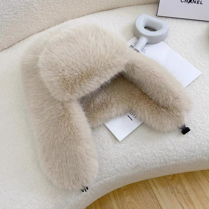 2025 New Winter Women Faux Fur - Bucket Hat Embroidered のレビューと価格