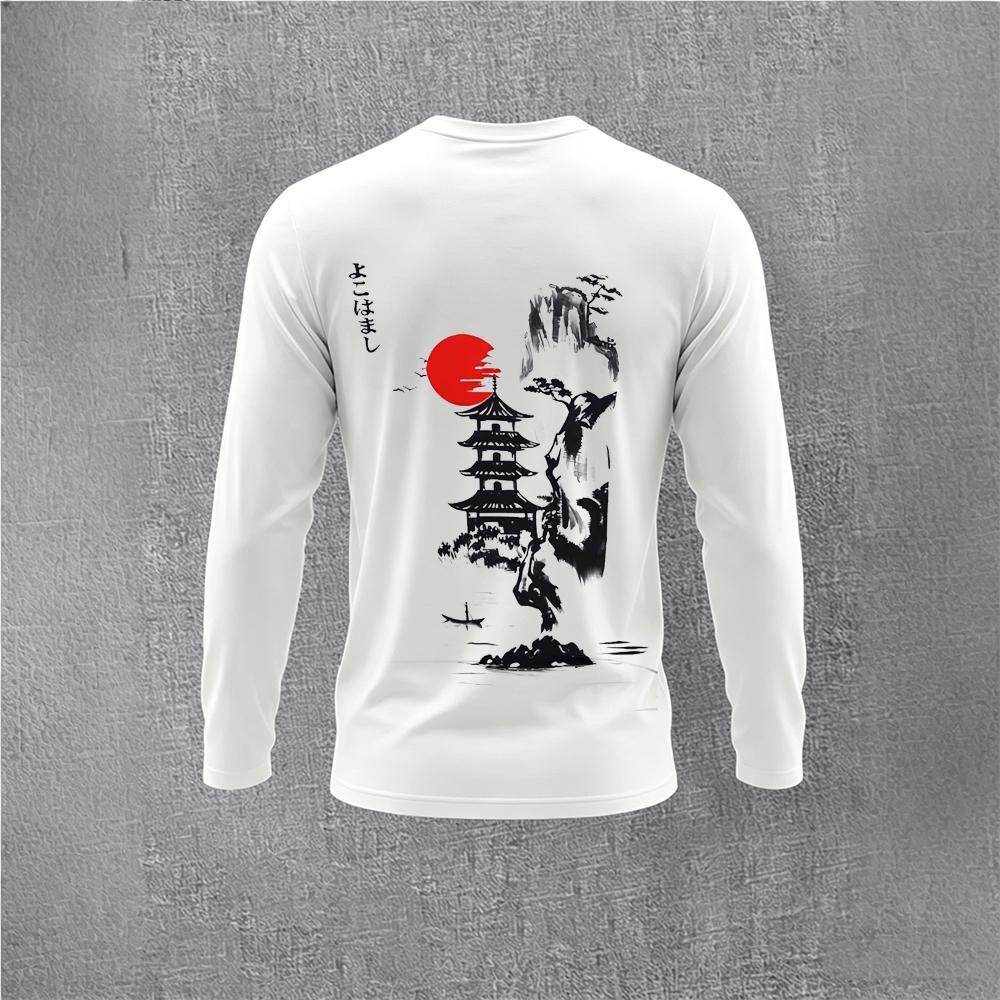 Chinese Style Ink Plum Blossom - Fashion Streetwear のレビューと価格