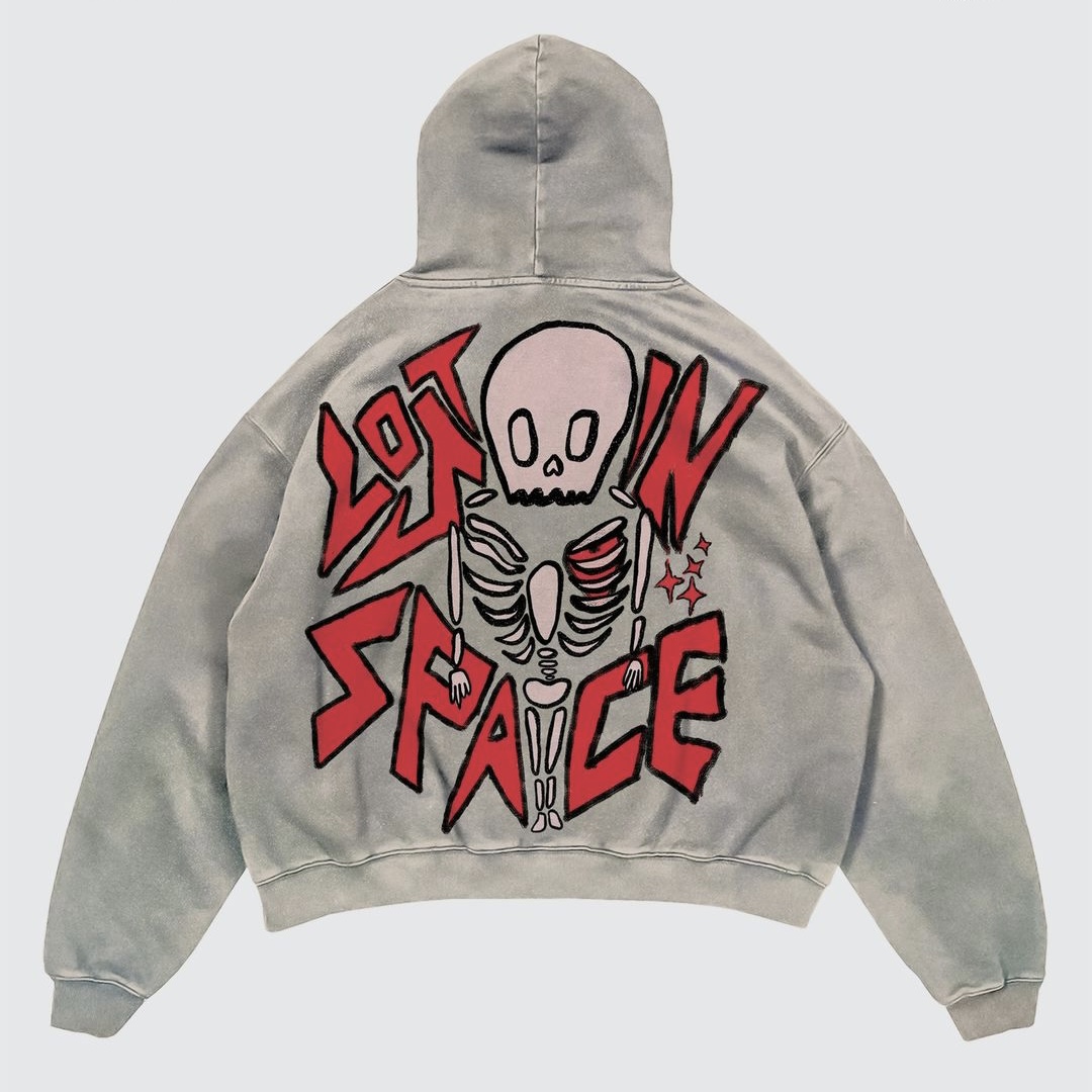 Street Y2K letter Printed Long - Street Fashion Goth のレビューと価格