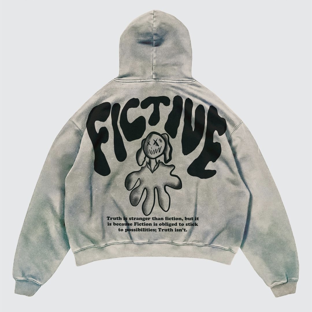 Street Y2K letter Printed Long - Street Fashion Goth のレビューと価格