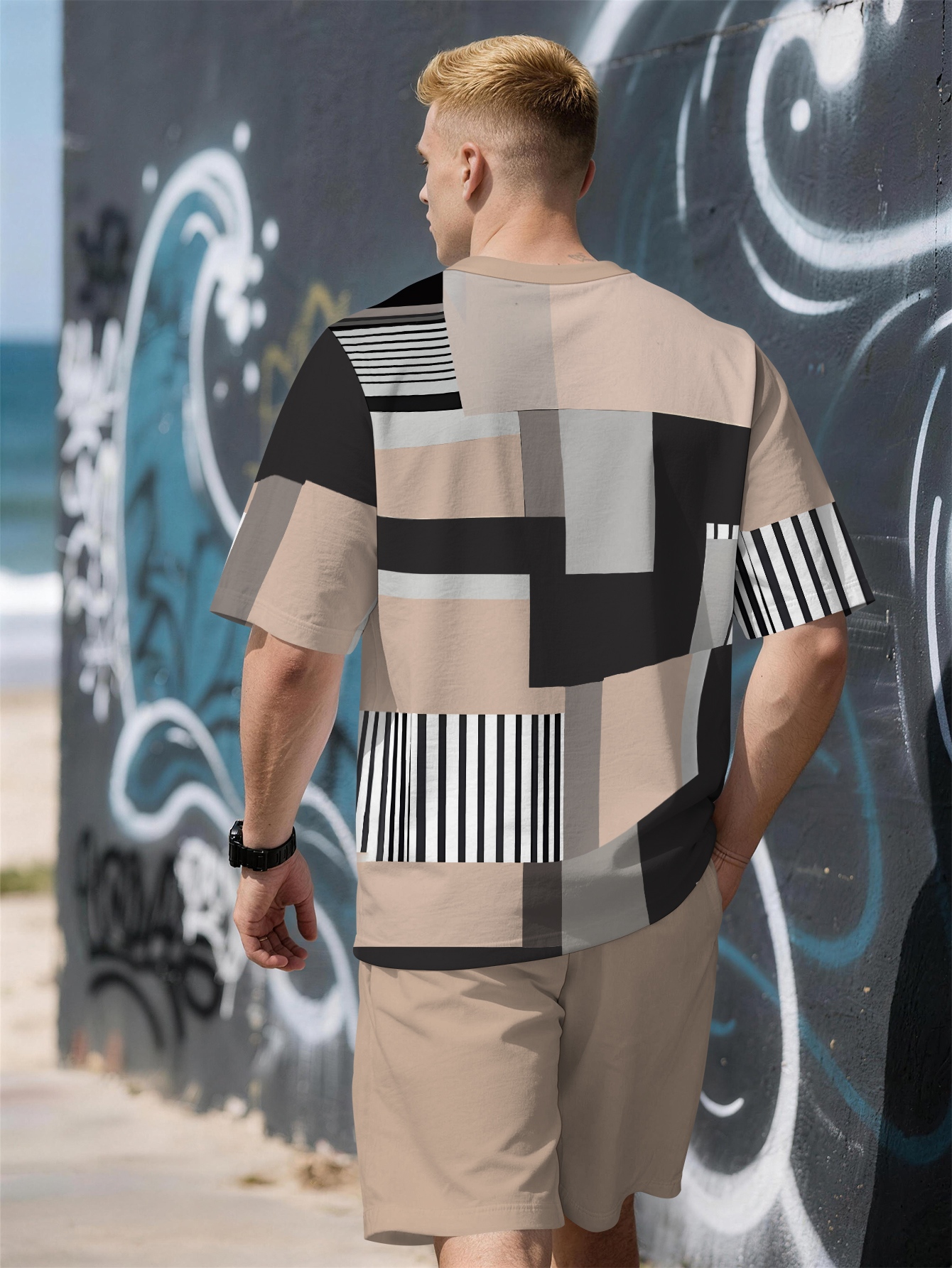 2026 Summer New Men's Short-Sl - Street Fashion For 2026 のレビューと価格