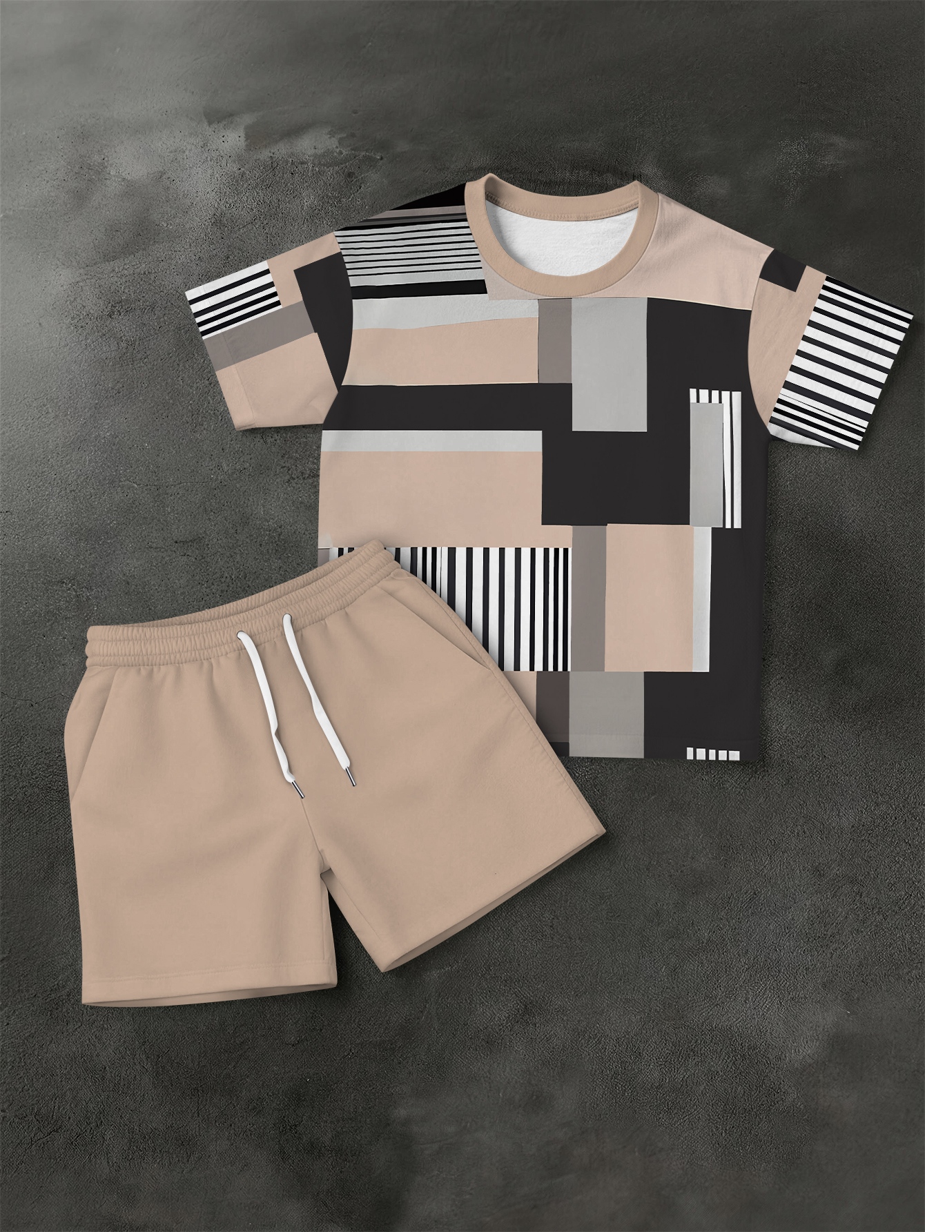 2026 Summer New Men's Short-Sl - Street Fashion For 2026 のレビューと価格