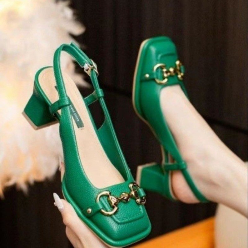 Women Mid-heel 5.5CM new Summe - French Street Fashion のレビューと価格