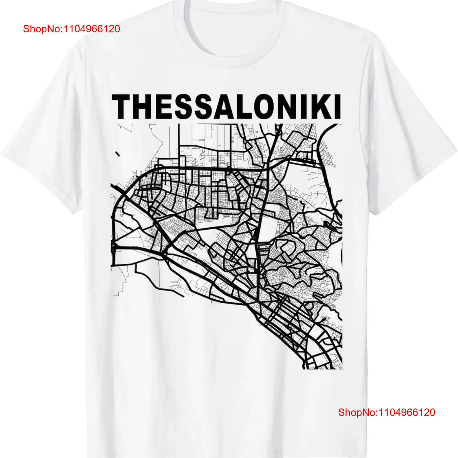 Thessaloniki City Street Map G - Street Fashion Greece のレビューと価格