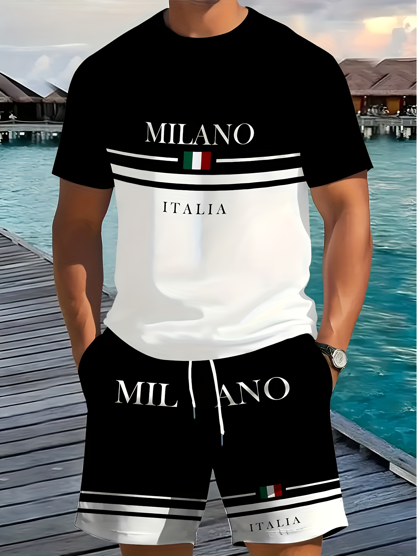 2026 Summer New Men's Short-Sl - Street Fashion For 2026 のレビューと価格