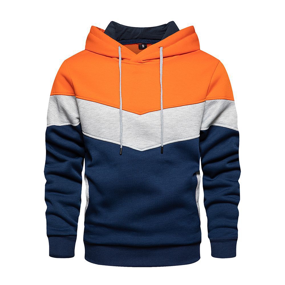 2025 New Men's Patchwork Hoodi - Street Fashion Fall 2025 のレビューと価格