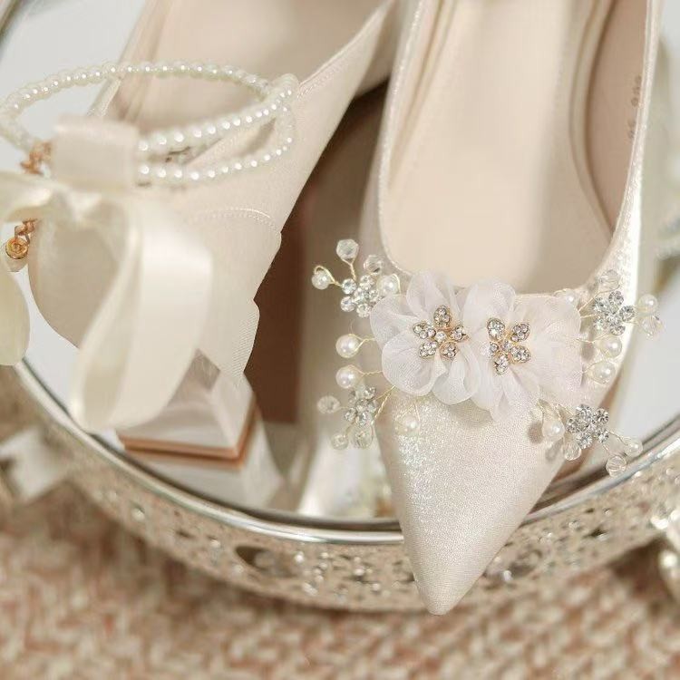 French-style Wedding Shoes, Br - French Street Fashion のレビューと価格
